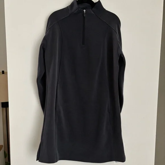 Lululemon NWT Softstreme half zip mini dress long sleeve Sz L - Picture 2 of 16